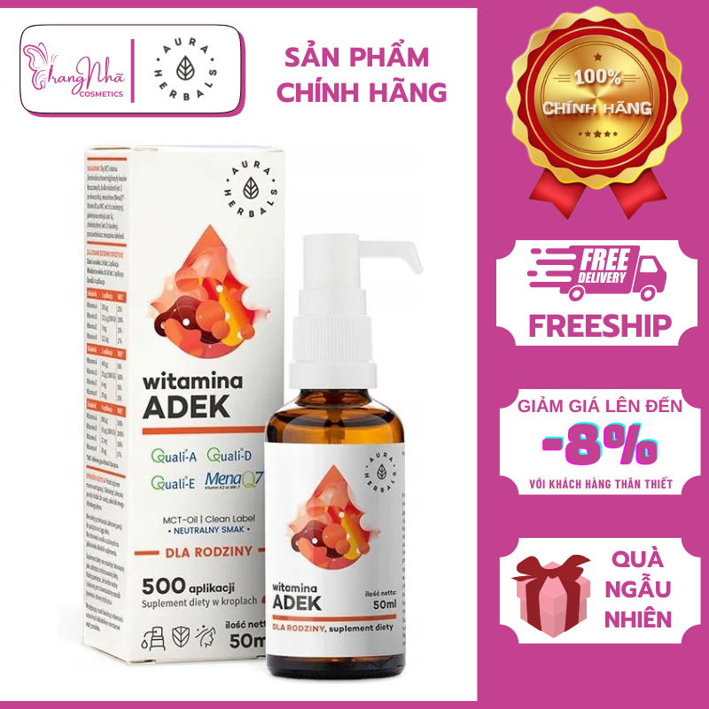 Vitamin ADEK Aura Herbals 50ML